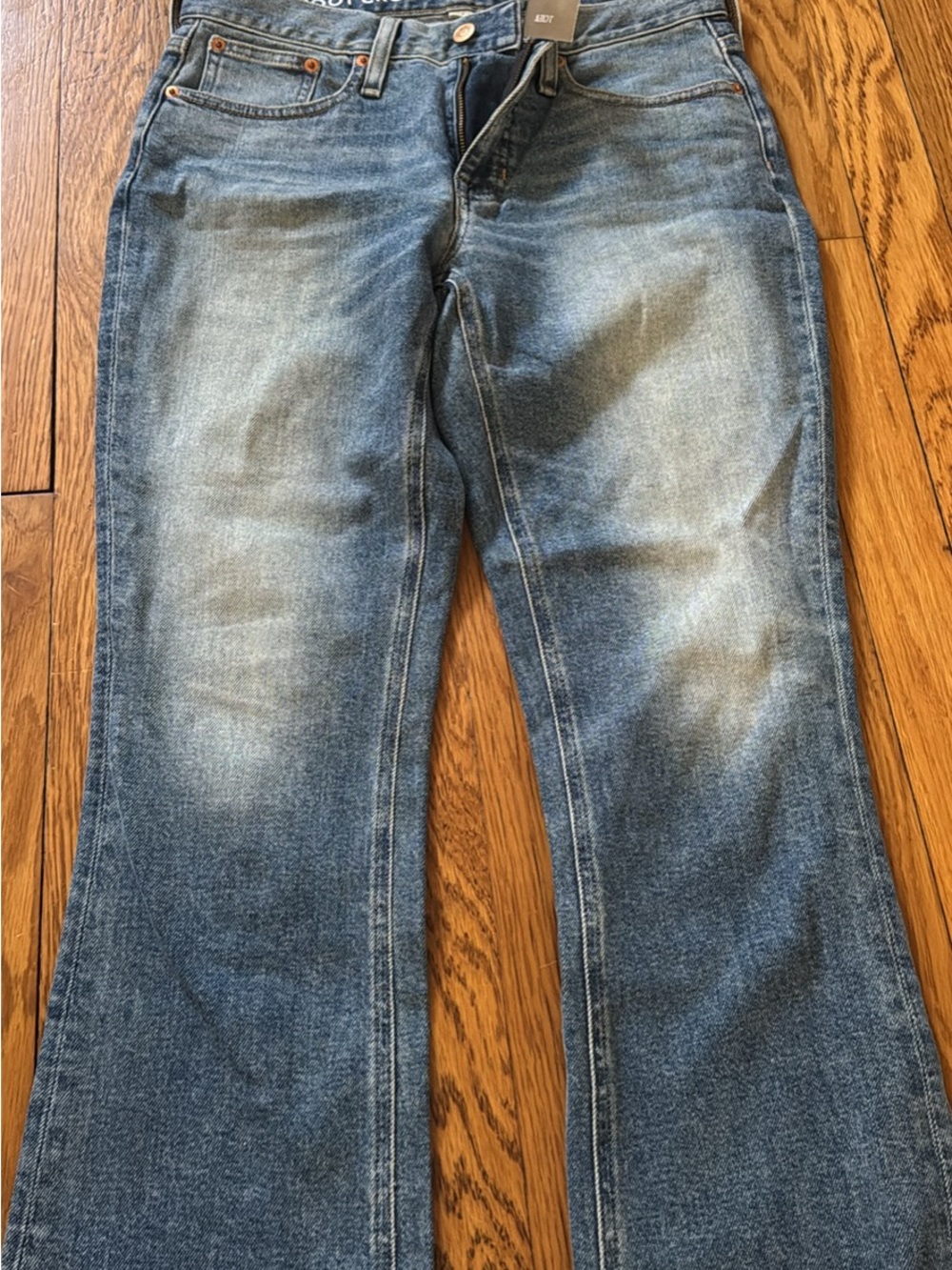 Women's Blue Wash Demi Boot Crop J. Crew Denim size 26